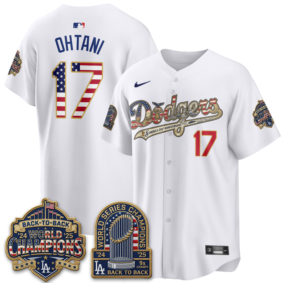 LAD America 250th Anniversary Limited Jersey - Stitched