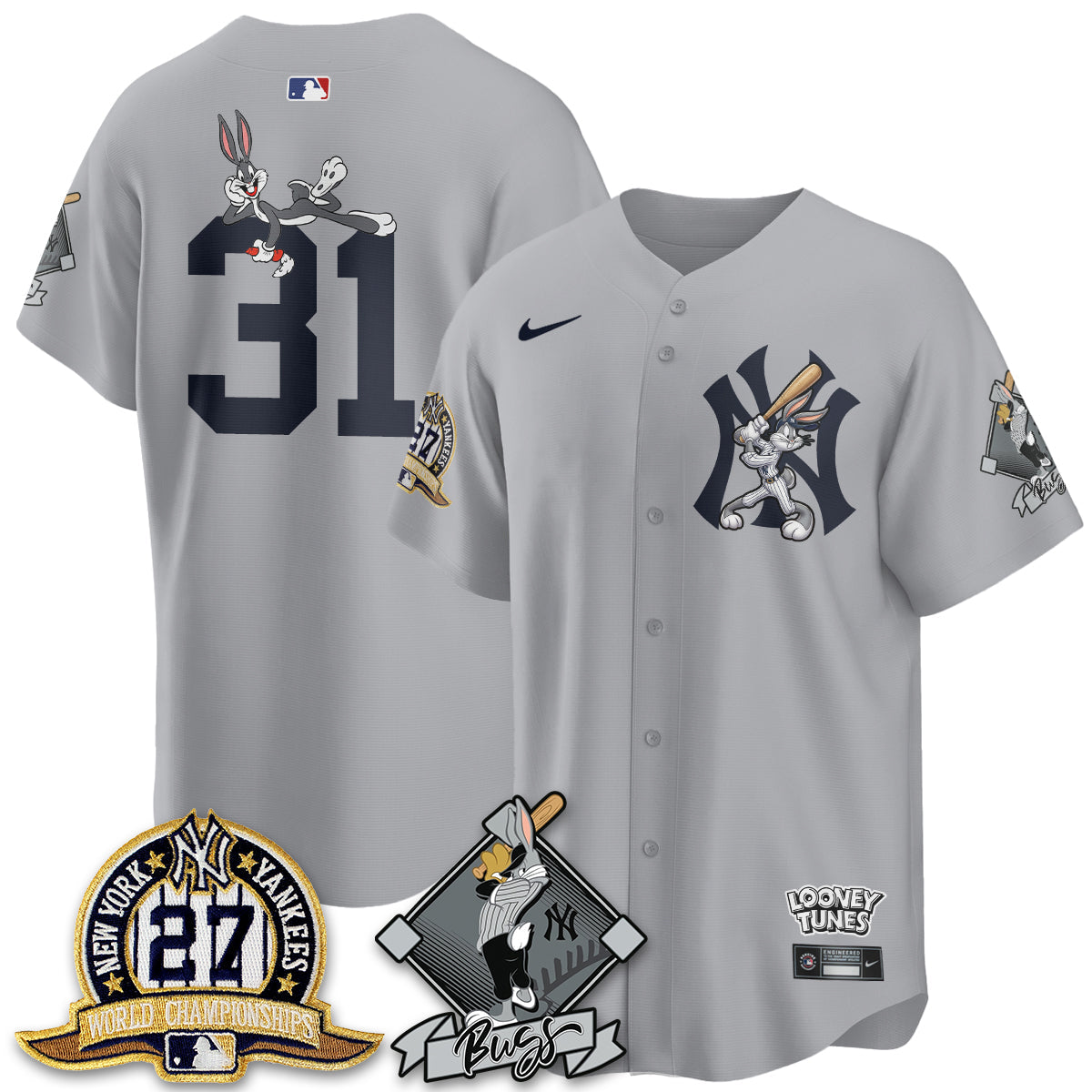 NYY Bunny Vapor Limited Jersey V2- Stitched