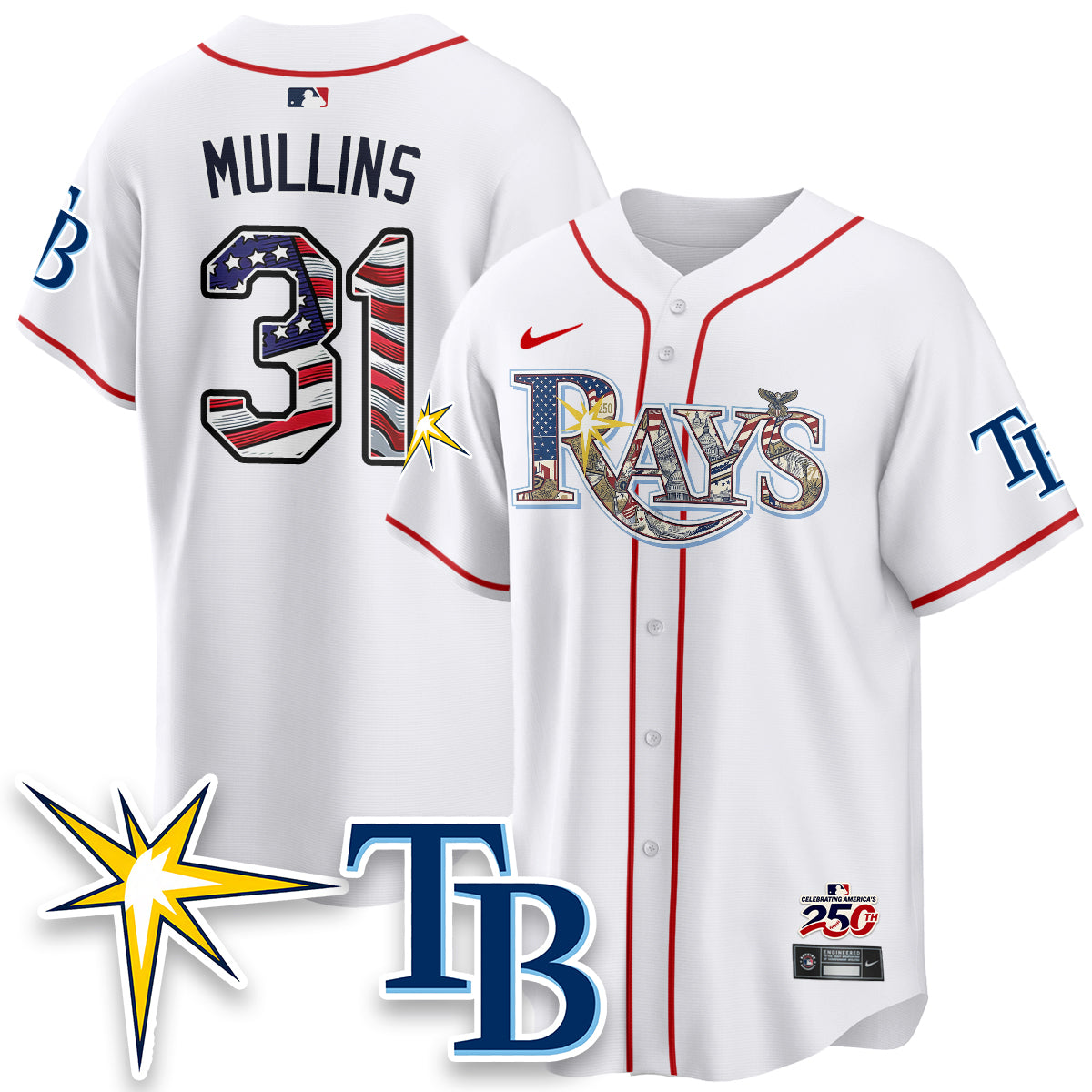 TB 2026 Independence Day USA Vapor Limited Jersey - Stitched