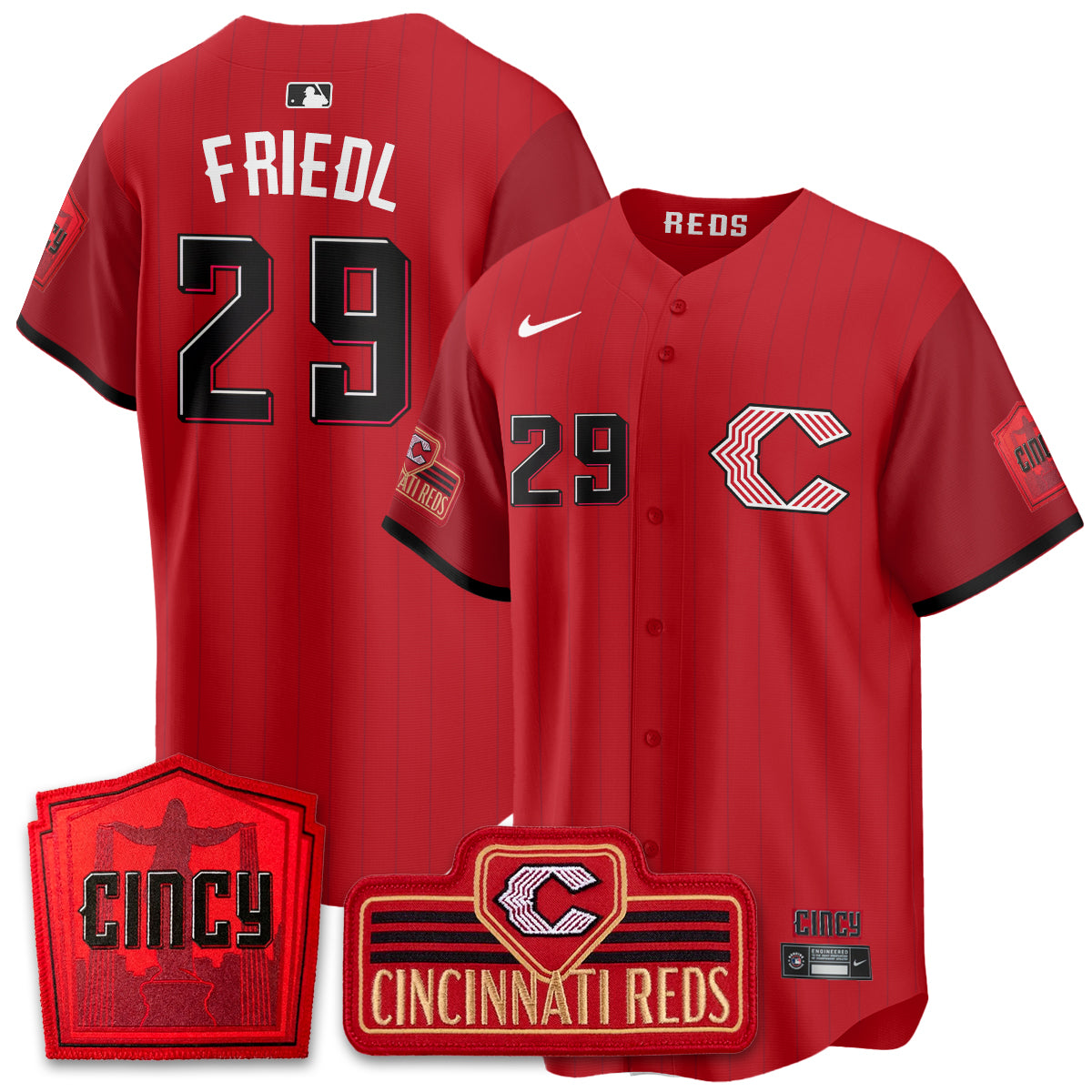 CIN 2026 City Connect Limited Premier Vapor Jersey V4 - Stitched