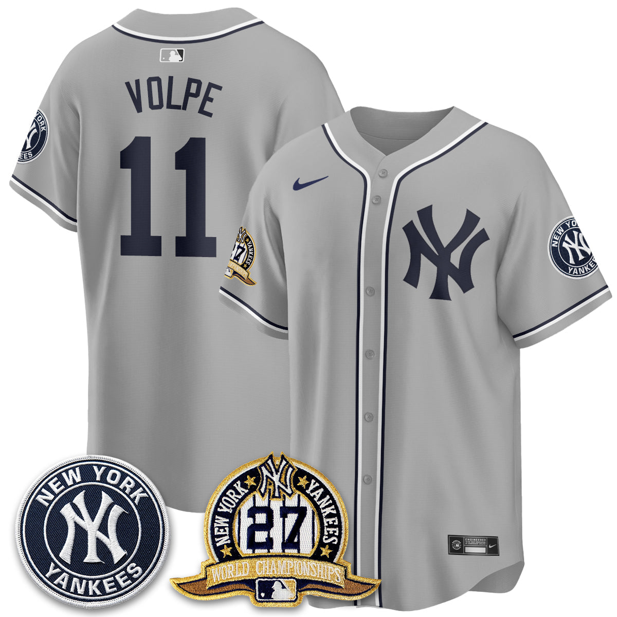 NYY 2026 Black Out Style Vapor Limited Jersey - All Stitched