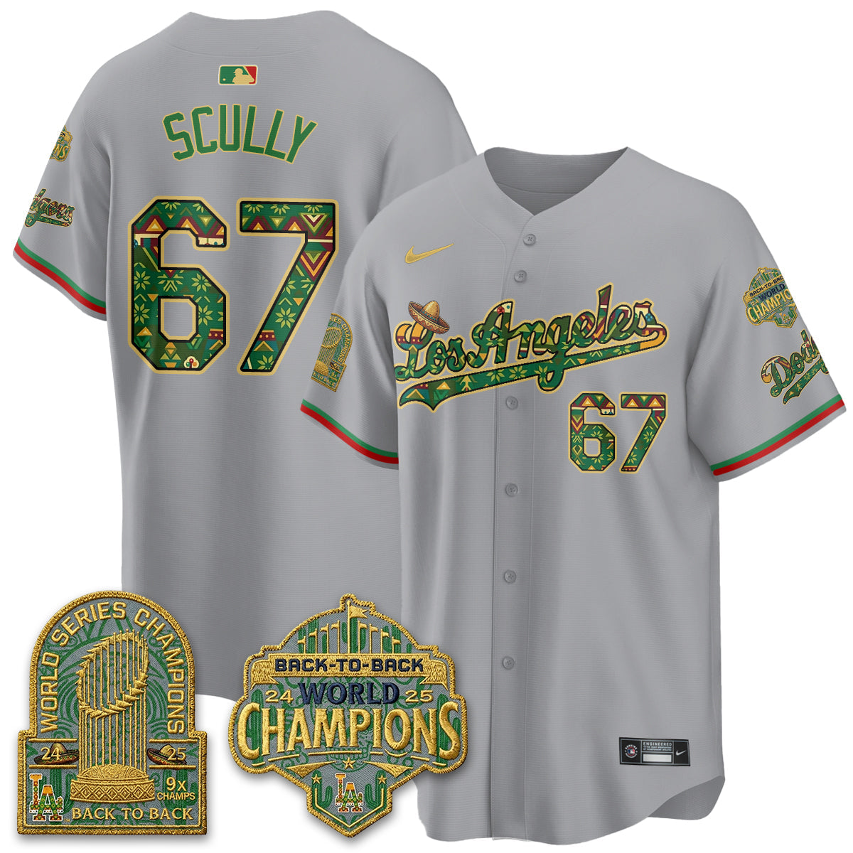 LAD x Mexican Heritage “Let’s Fiesta!” 2026 Limited Vapor Jersey - All Stitched