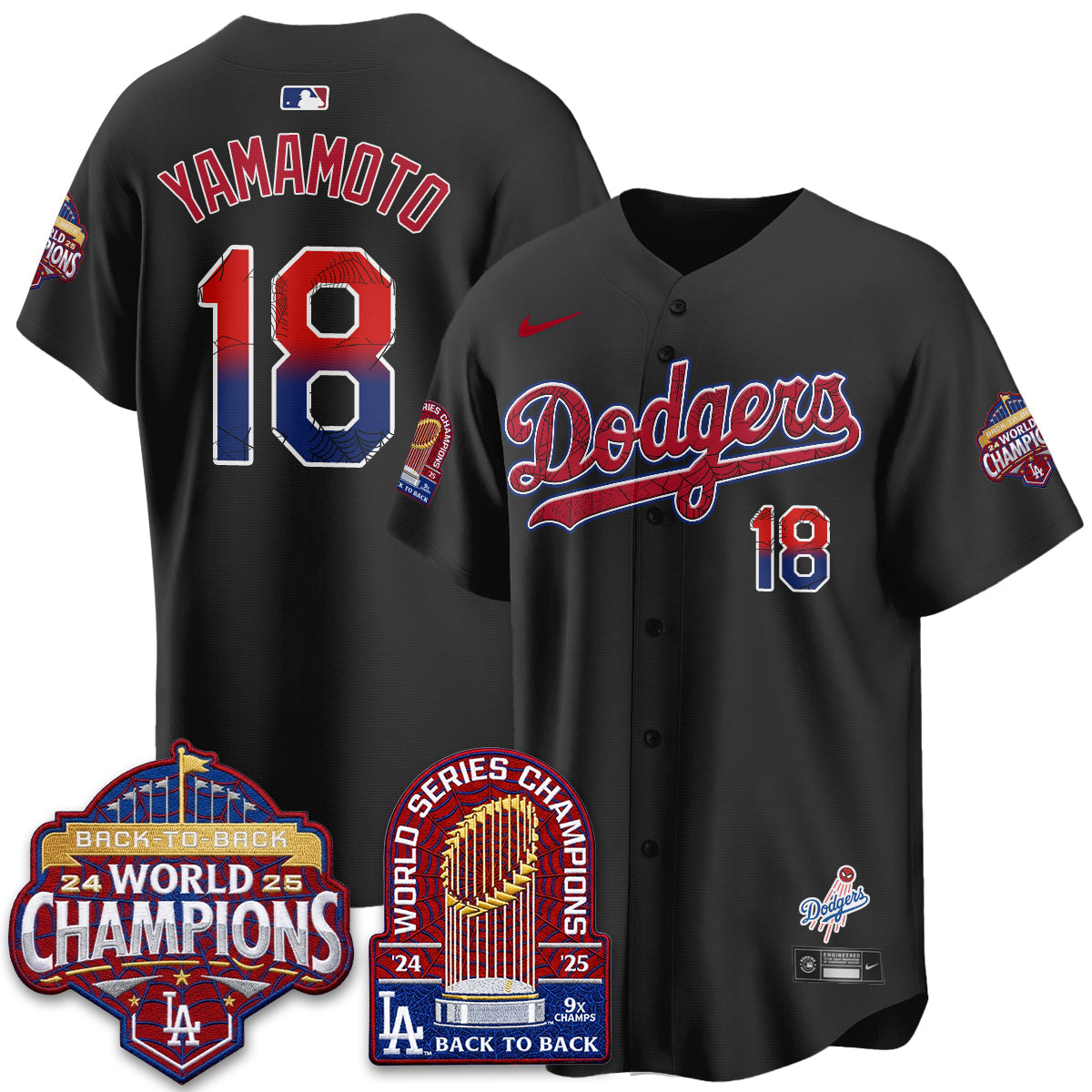 LAD x Web-Head 2026 Vapor Jersey - Stitched
