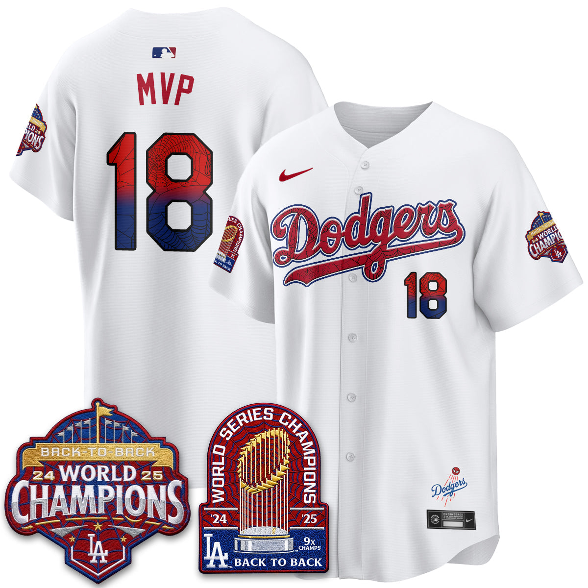 LAD x Web-Head 2026 Vapor Jersey - Stitched