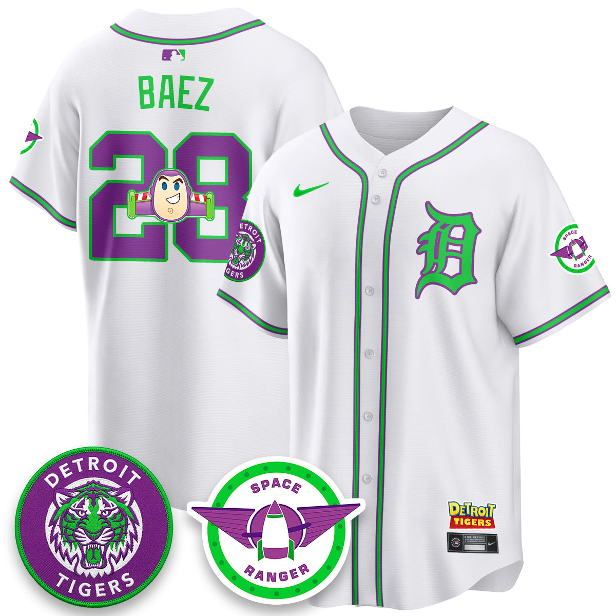 DET 2026 Space Ranger Edition Vapor Limited Jersey - Stitched