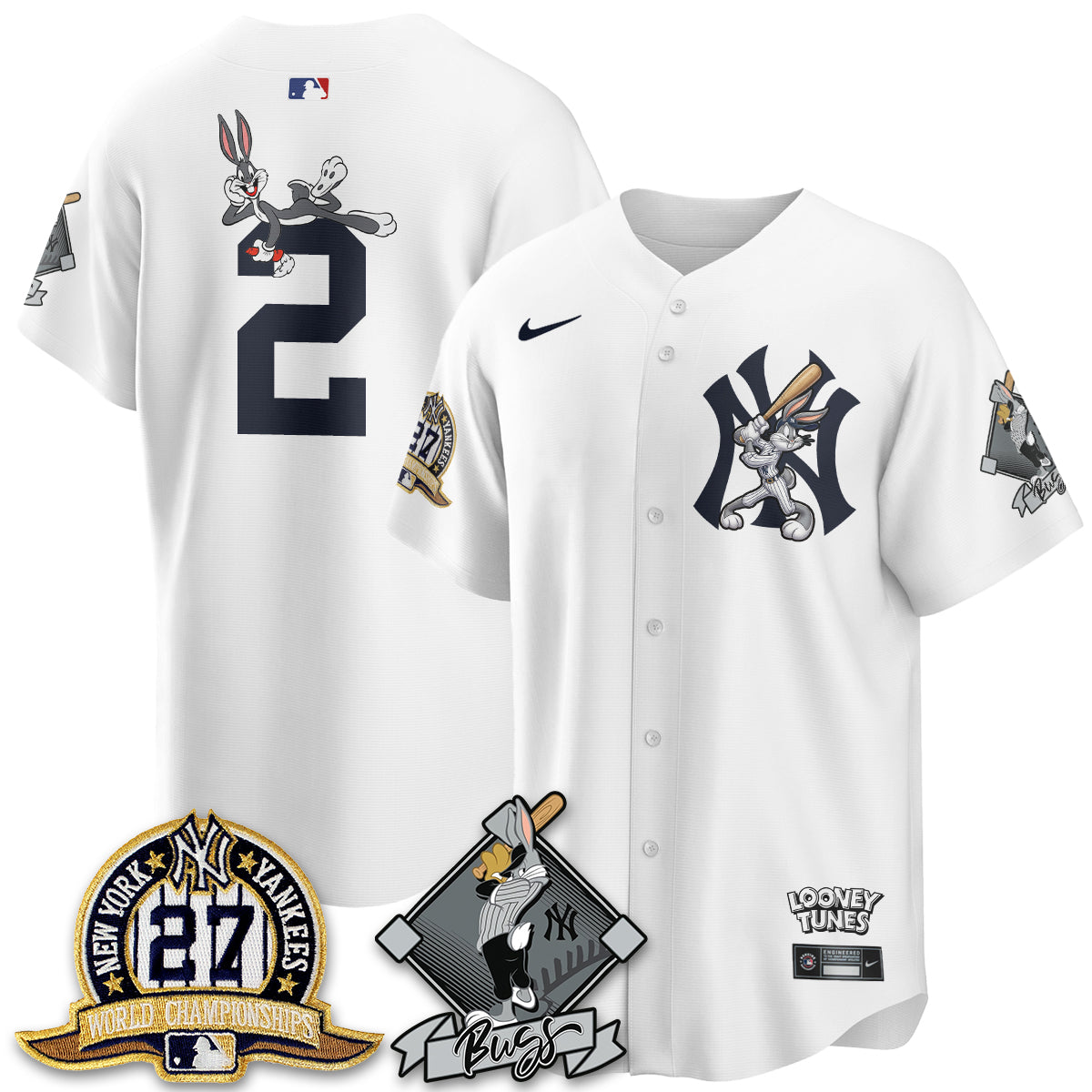 NYY Bunny Vapor Limited Jersey V2- Stitched