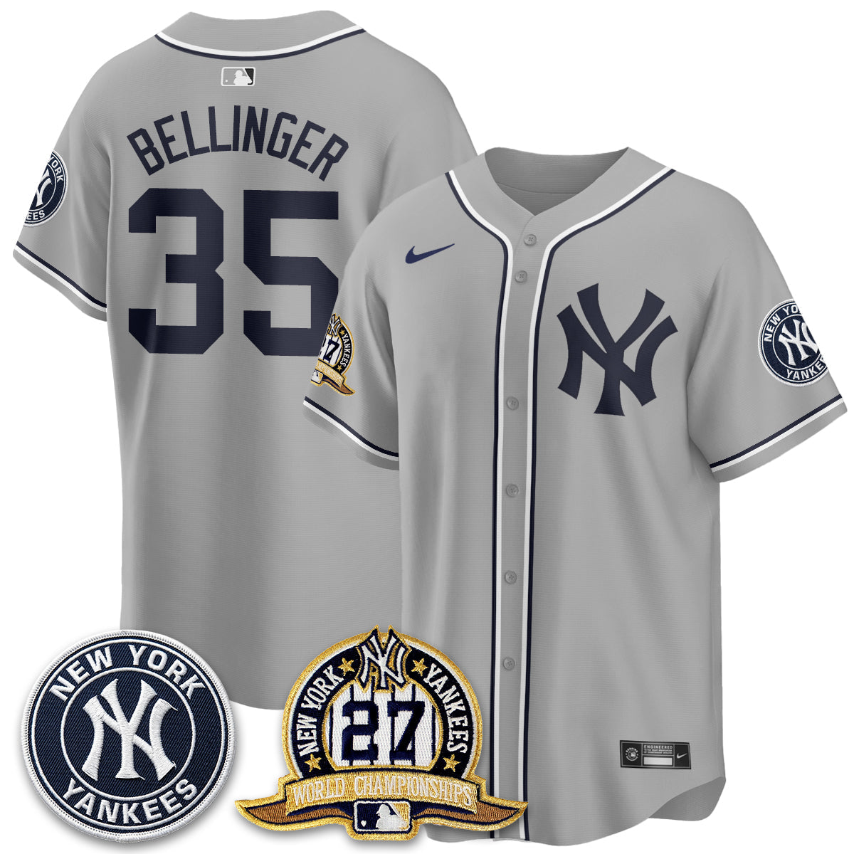 NYY 2026 Black Out Style Vapor Limited Jersey - All Stitched