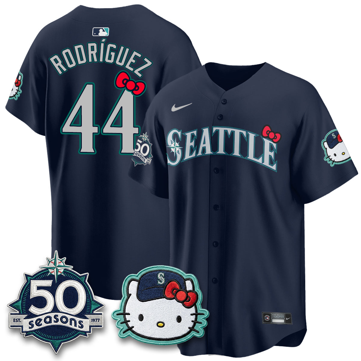 SEA x Meow KT Night Limited Jersey - All Stitched