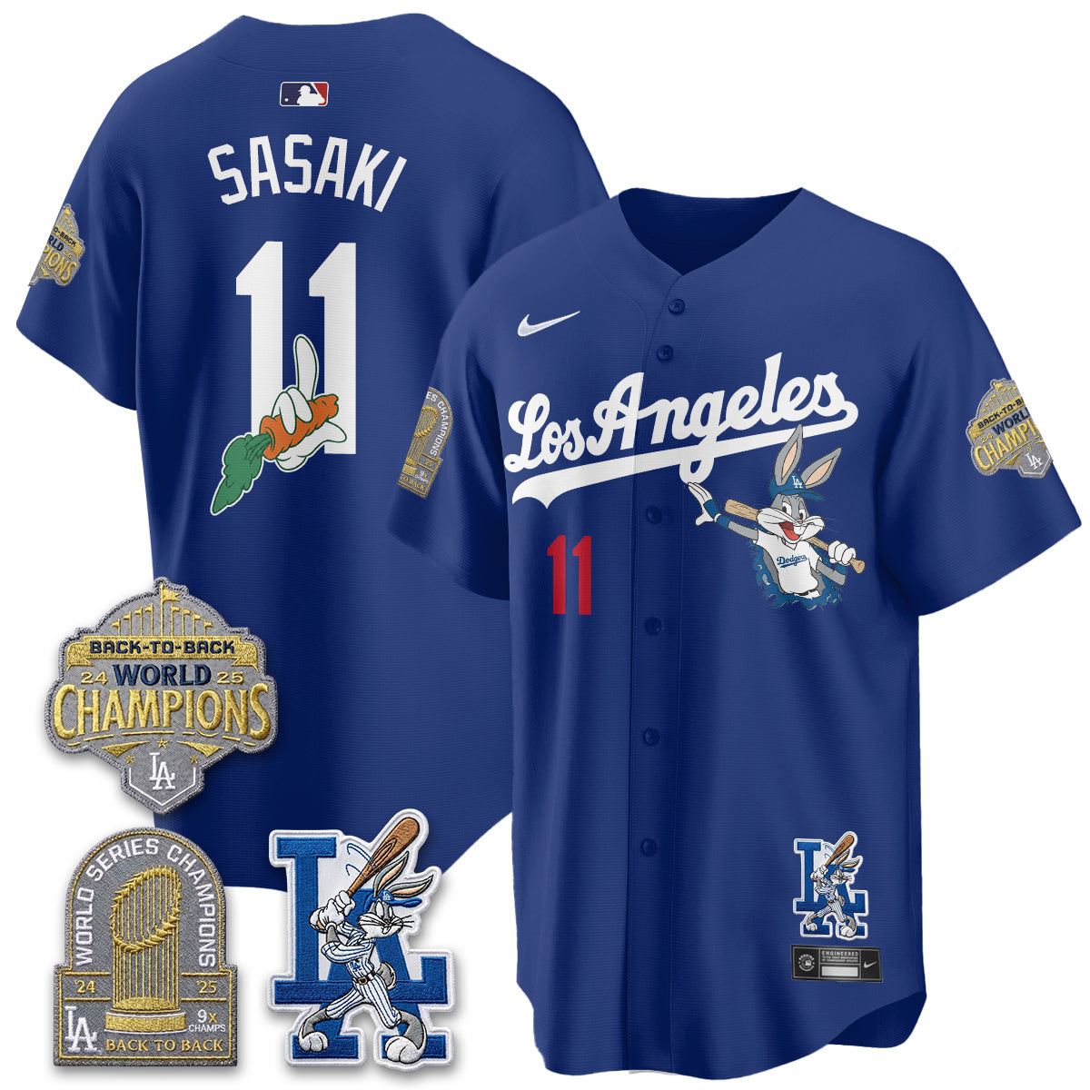 LAD Bunny Vapor Limited Jersey - All Stitched