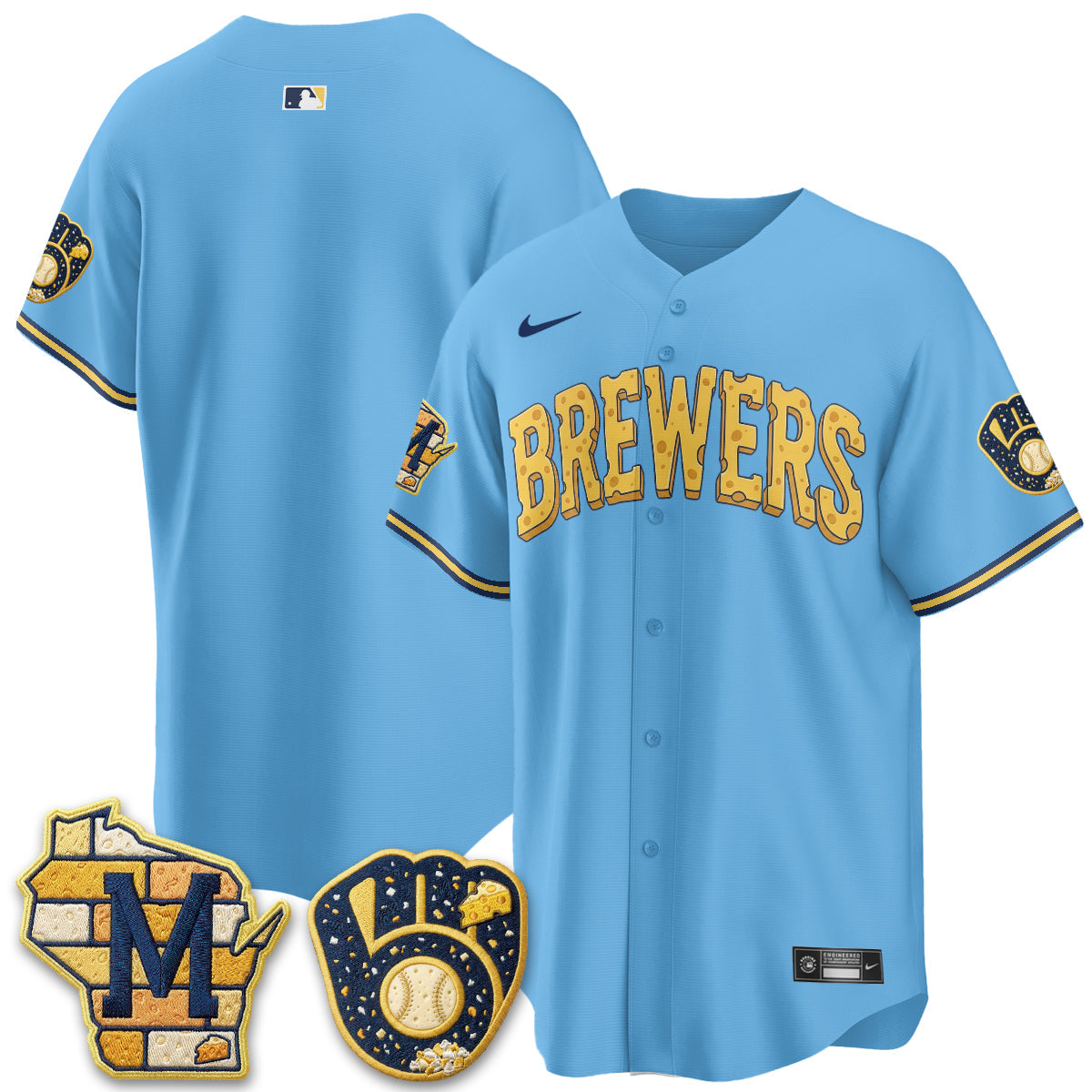 MIL Cheesehead Edition Vapor Limited Jersey - Stitched