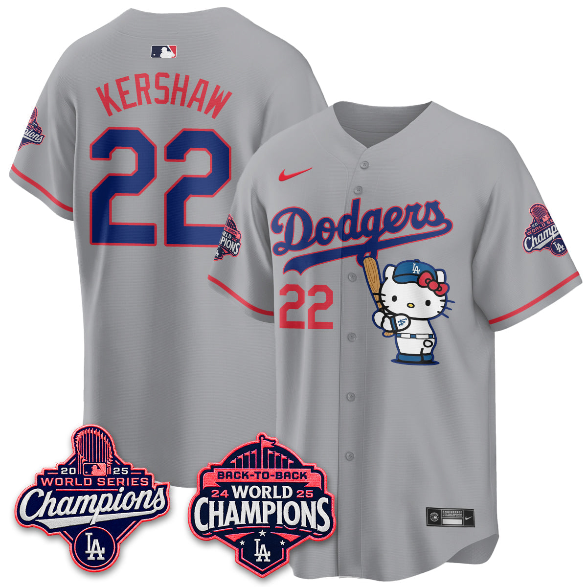 LAD x Meow KT Night 2026 White Edition Jersey - Stitched