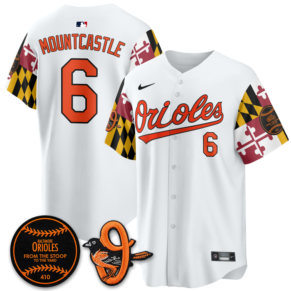 BAL 2026 x Maryland State Flag Vapor Jersey - All Stitched V2