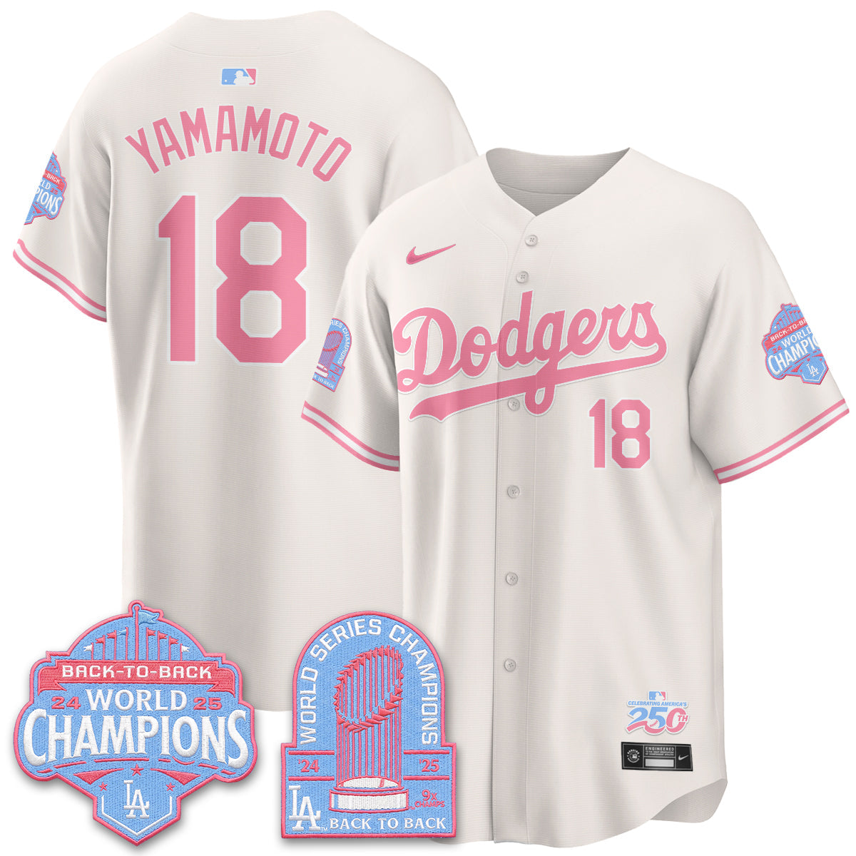 LAD x Bubblegum Vapor Jersey - Stitched