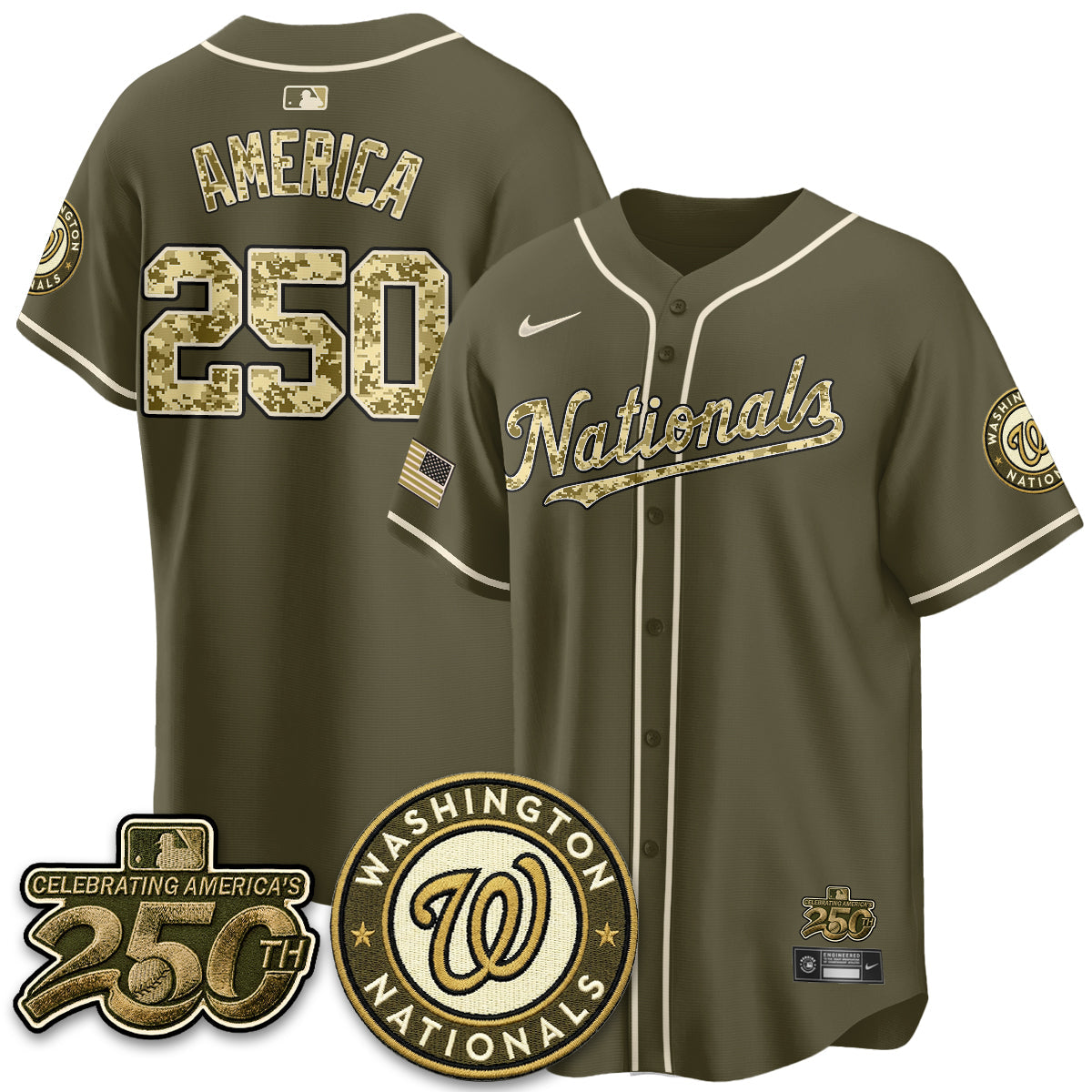 WSH Salute to Service 2026 Vapor Limited Jersey - Stitched