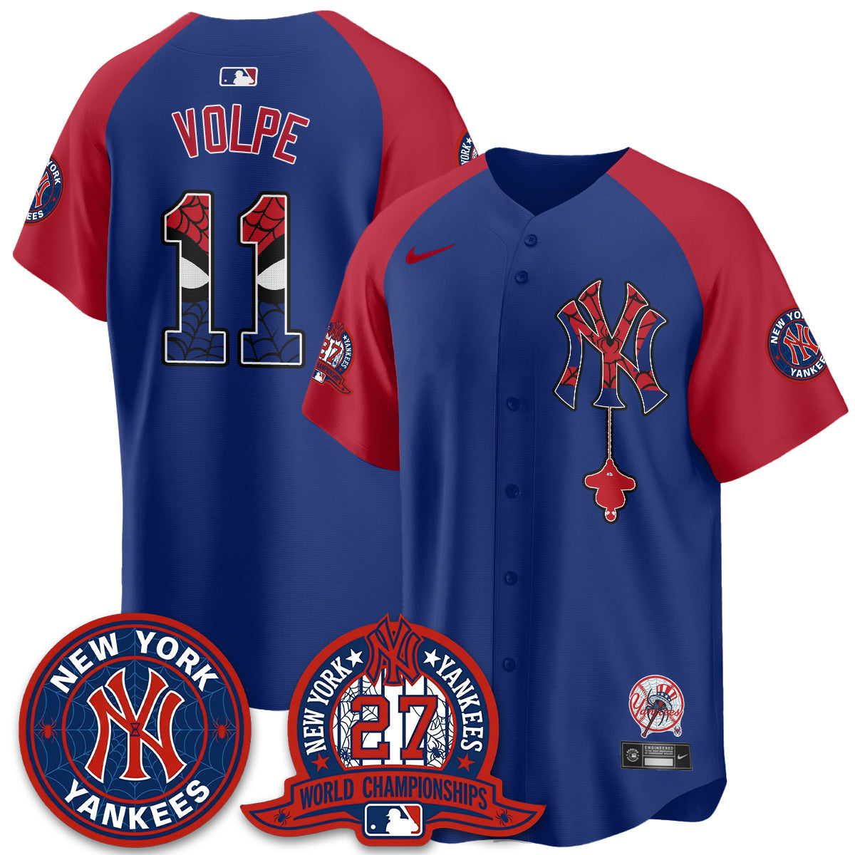 NYY x Web-Head 2026 Vapor Jersey - Printed