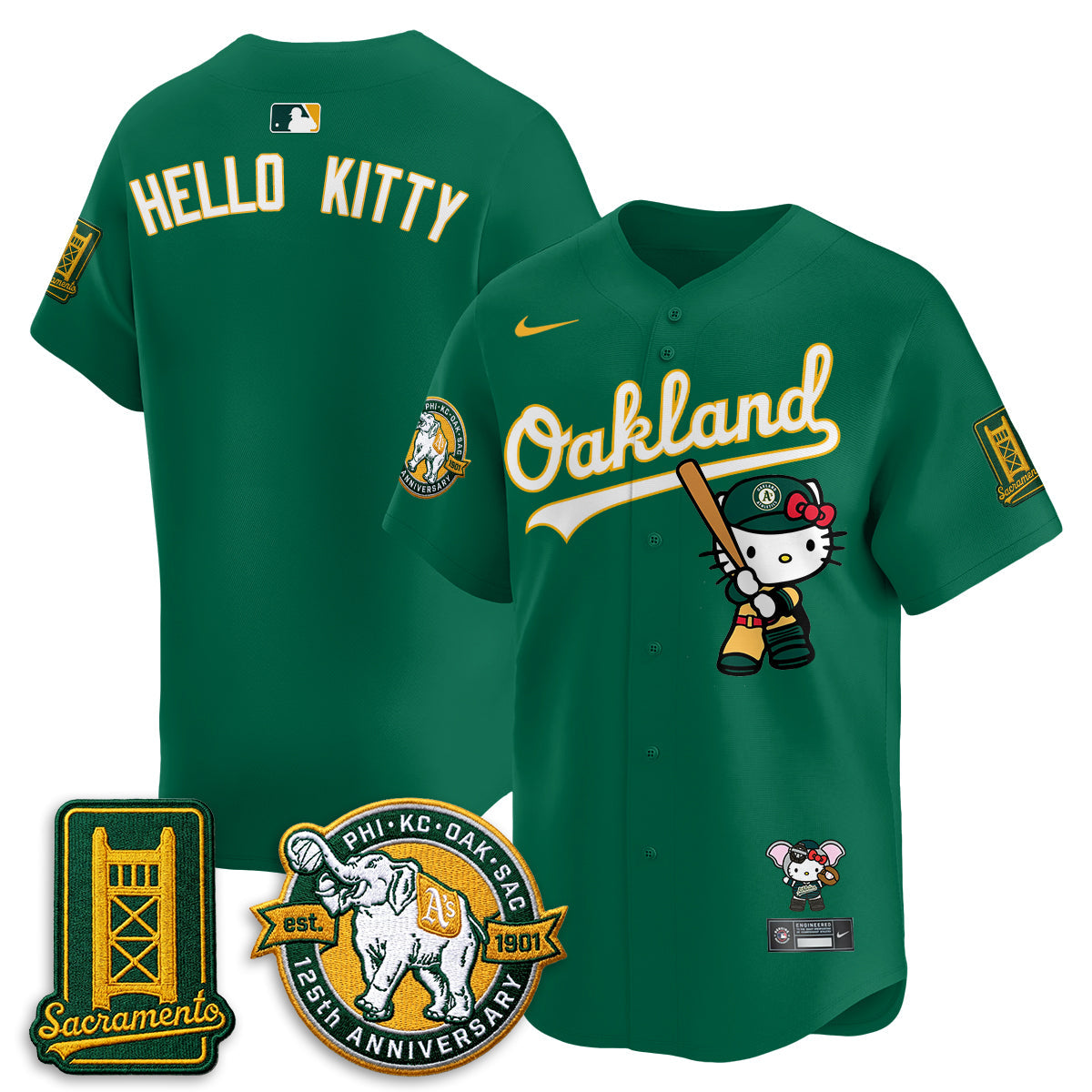 OAK x Meow KT 2026 Vapor Limited Jersey - Stitched