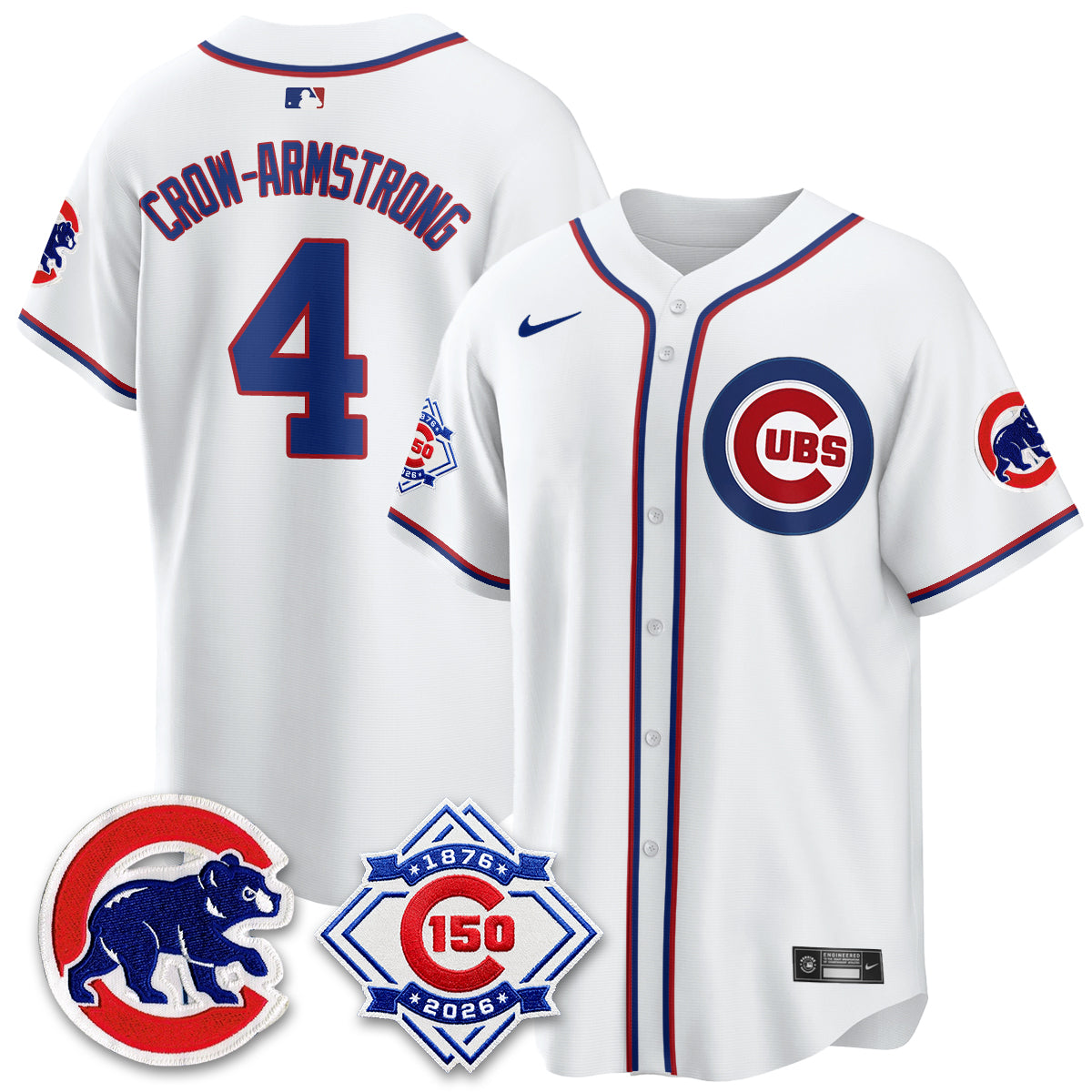 CHC 150th Anniversary Black Out Style Vapor Premier Limited Jersey - All Stitched
