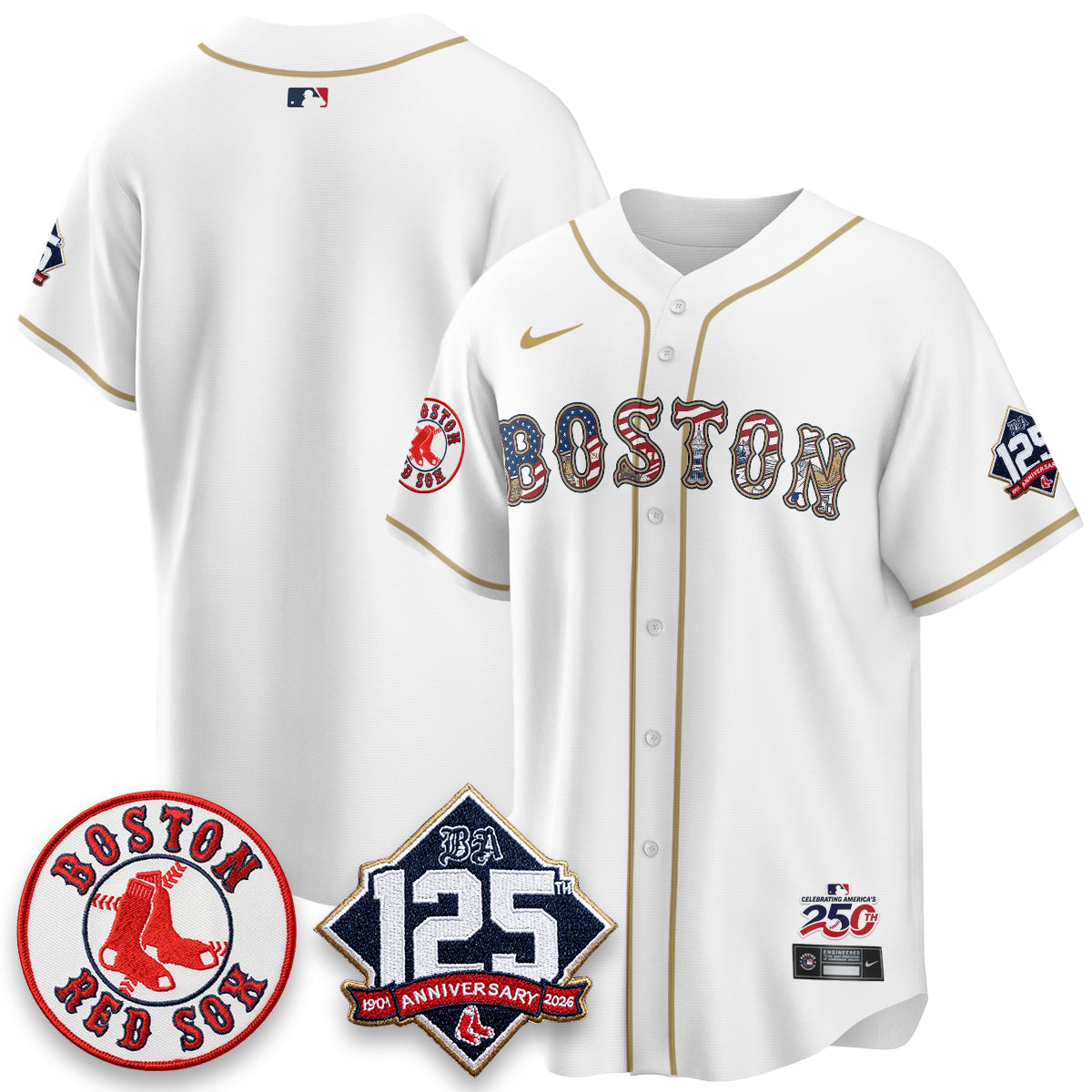 BOS 2026 Independence Day USA Vapor Limited Jersey - Stitched