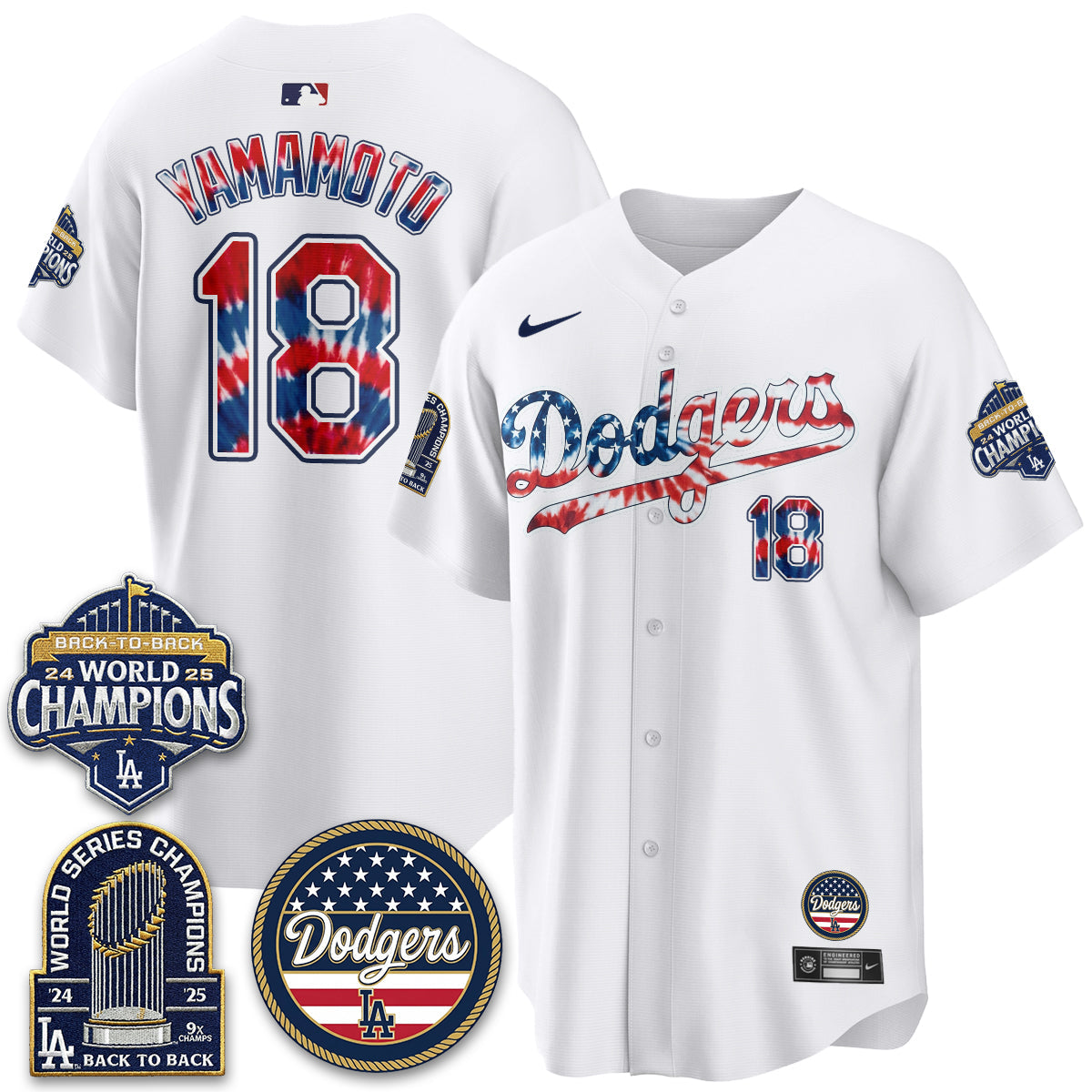 LAD Americana 2026 Vapor Limited Jersey - Stitched