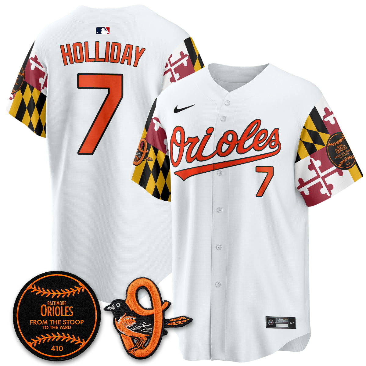 BAL 2026 x Maryland State Flag Vapor Jersey - All Stitched V2
