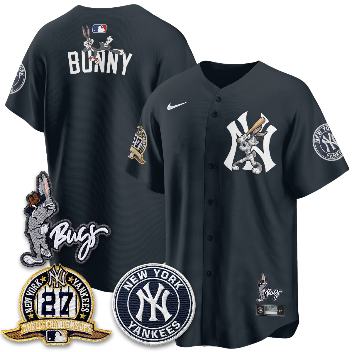 NYY Bunny Vapor Limited Jersey - Stitched (Tiktok)