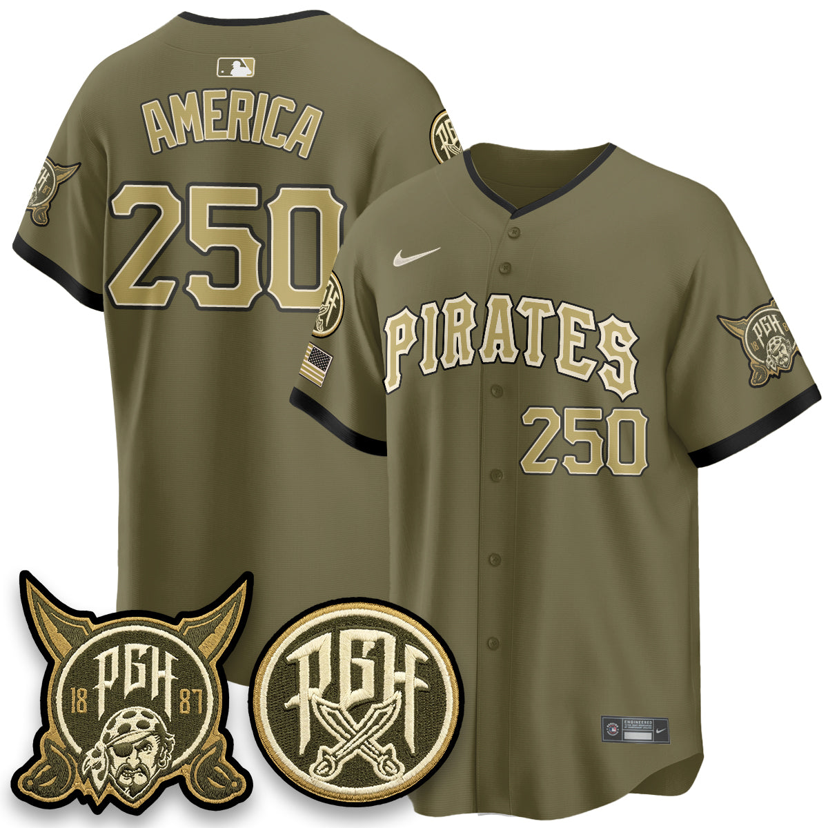 PIT 2026 Armed Forces Day Jersey - All Stitched