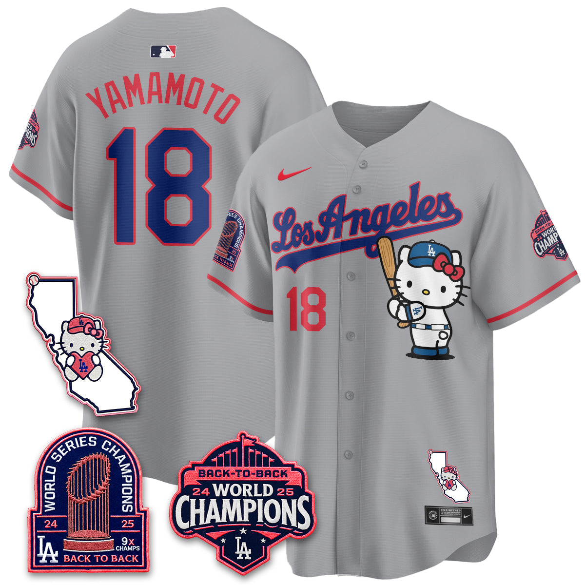 LAD x Meow KT 2026 Vapor Jersey - All Stitched - V4