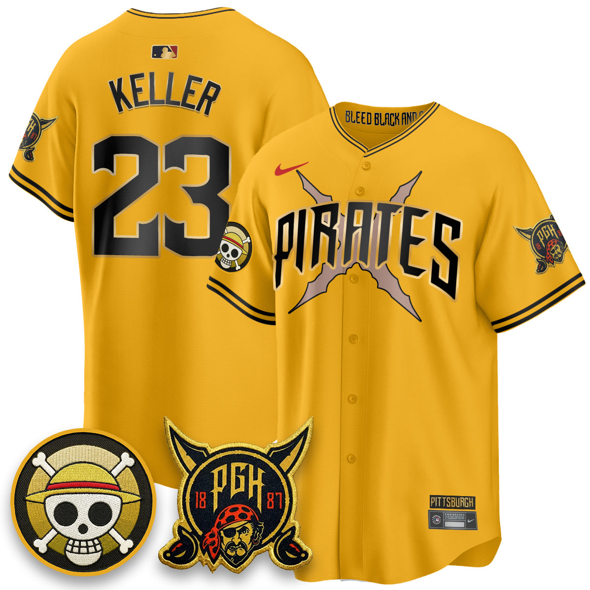 PIT 2026 City Connect x OP Vapor Limited Jersey - All Stitched