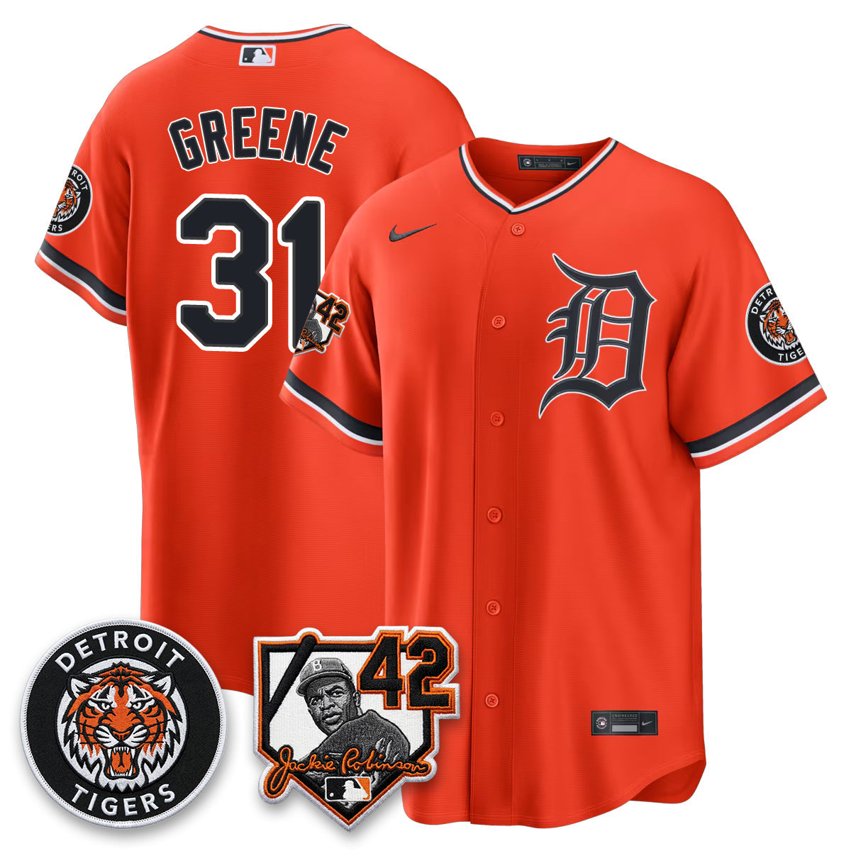 DET 2026 Jackie Robinson Day Vapor Limited Jersey - All Stitched