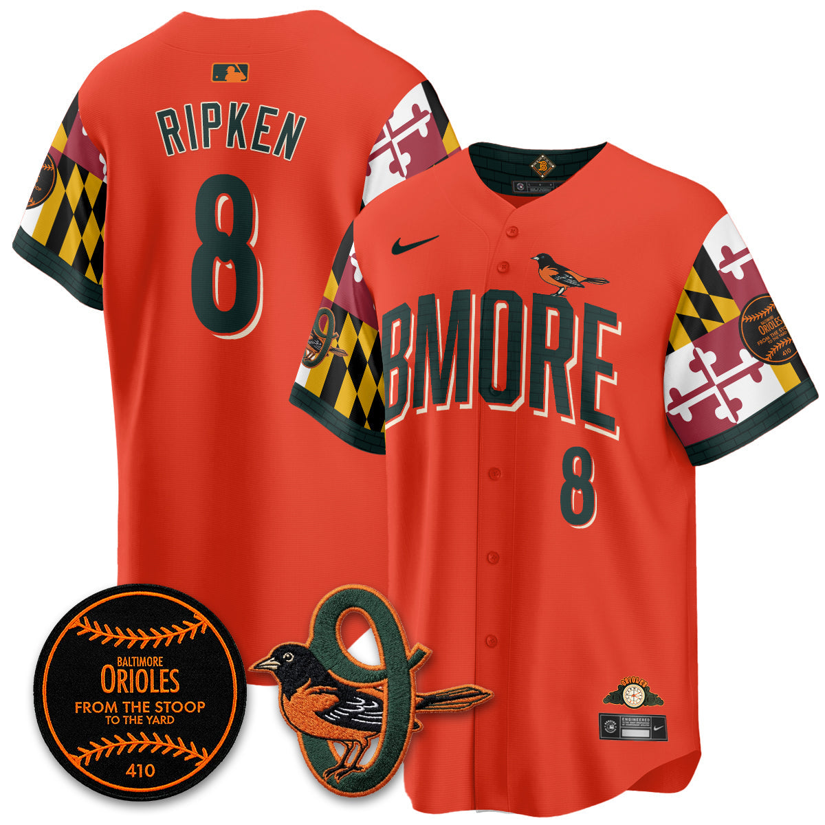 BAL x Maryland State Flag 2026 Vapor Jersey - Stitched