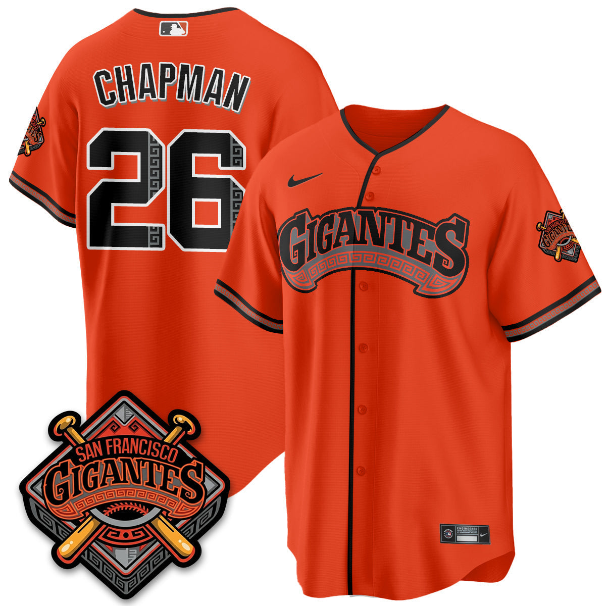 SF GIGANTES Vapor Limited Jersey - Stitched
