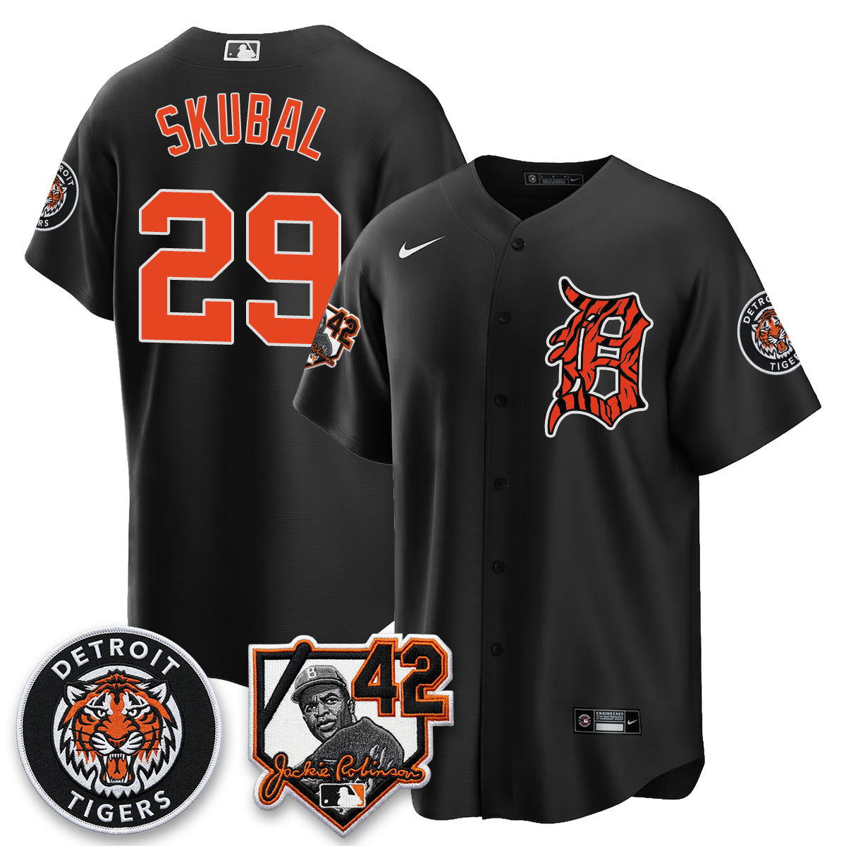 DET 2026 Jackie Robinson Day Vapor Limited Jersey - All Stitched