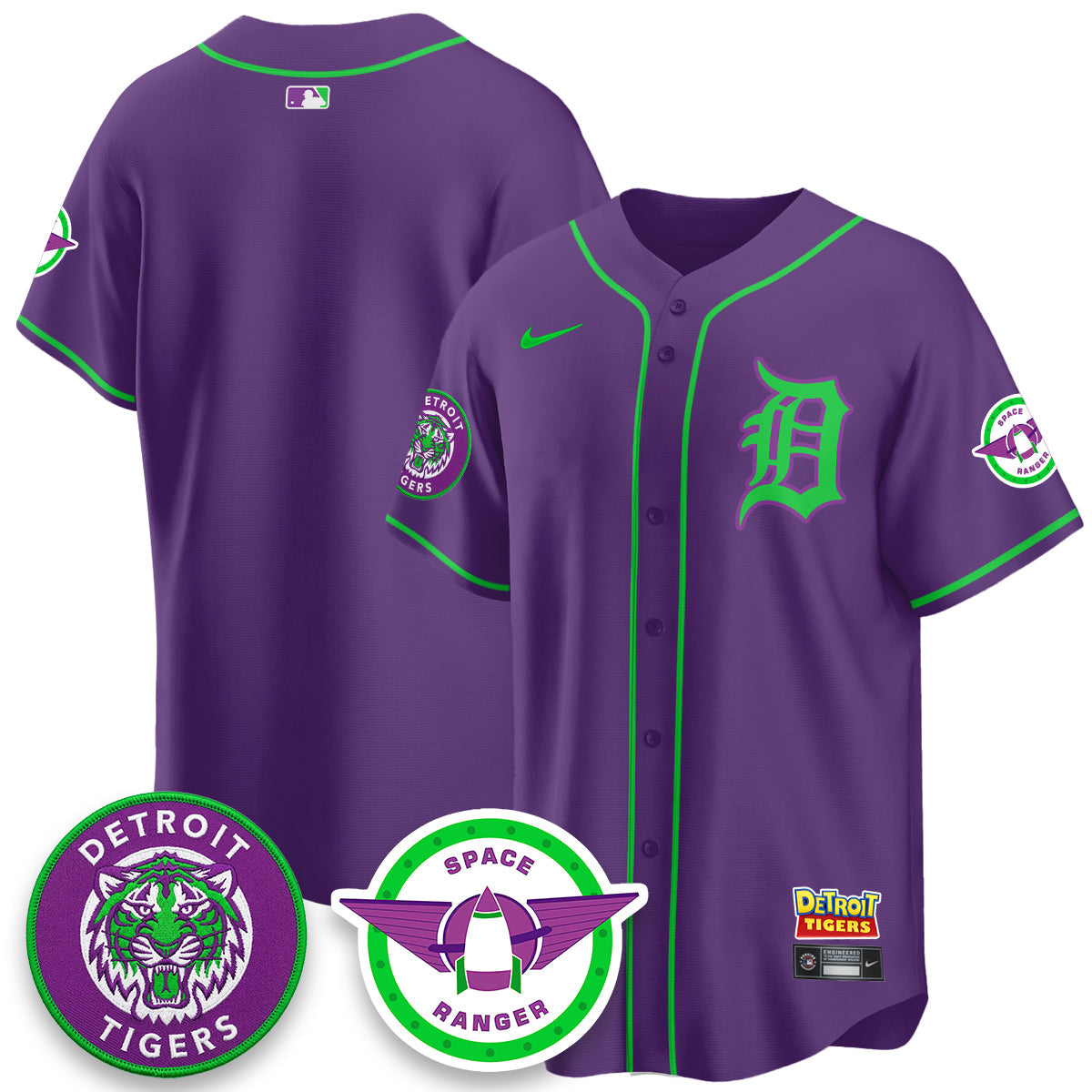 DET 2026 Space Ranger Edition Vapor Limited Jersey - Stitched