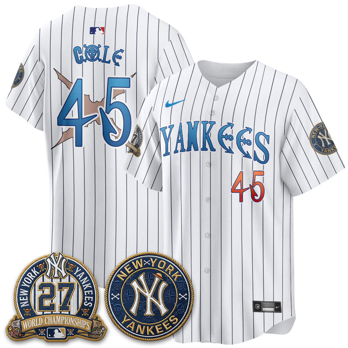 NYY x Japanese Cartoon Limited Jersey -  Stitched