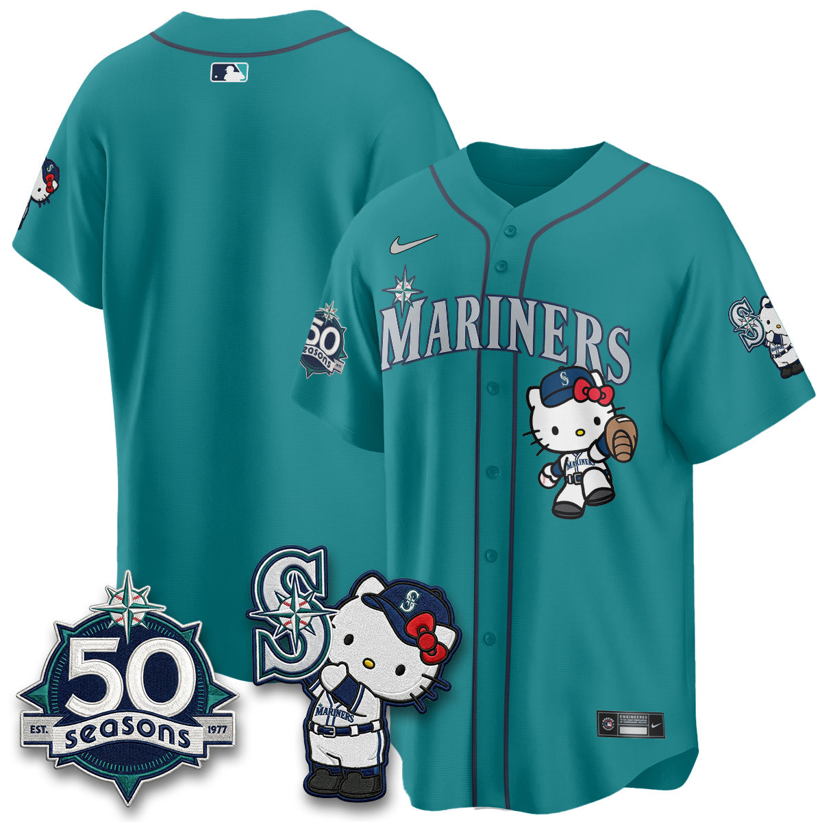 SEA x Meow KT Night Limited Jersey - All Stitched V2