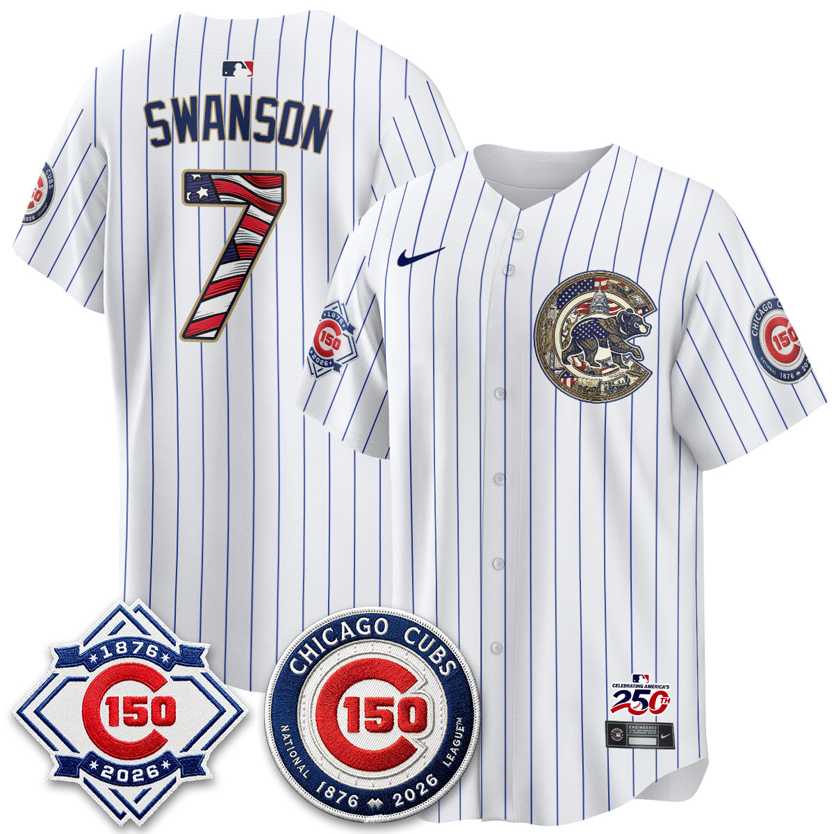 CHC 2026 Independence Day USA Vapor Limited Jersey - Stitched