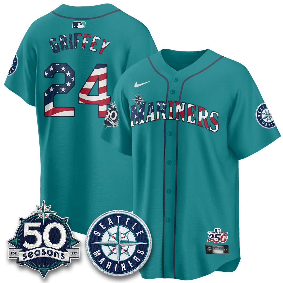 SEA Americana 2026 Vapor Limited Jersey - Stitched