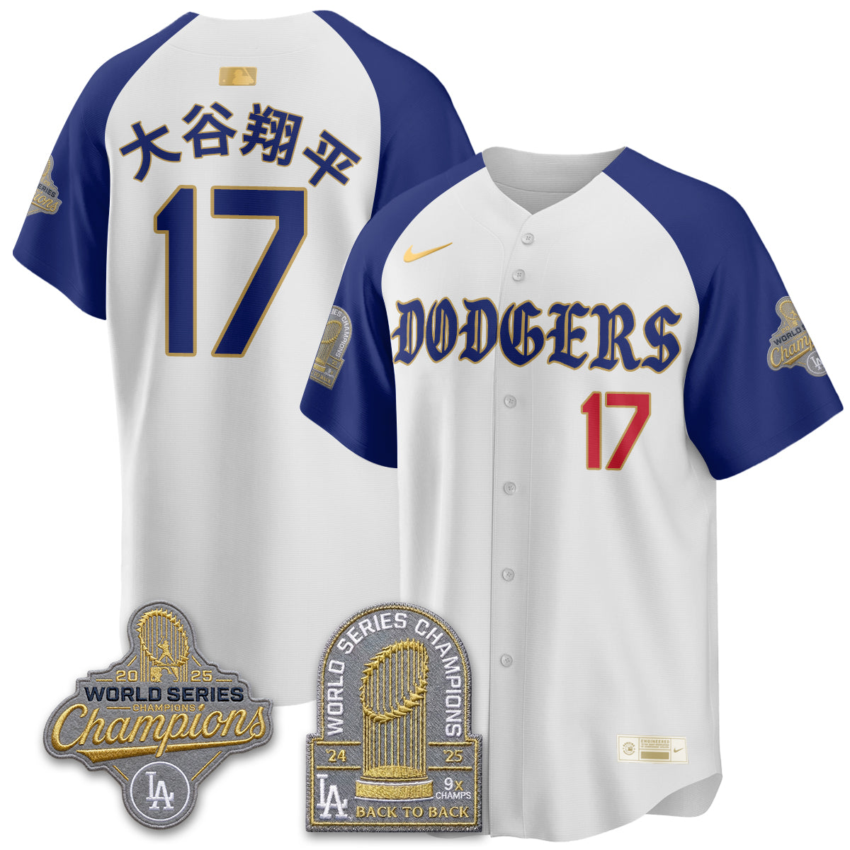 LAD Vapor Limited Jersey - Back to Back 9x Champs - All Stitched
