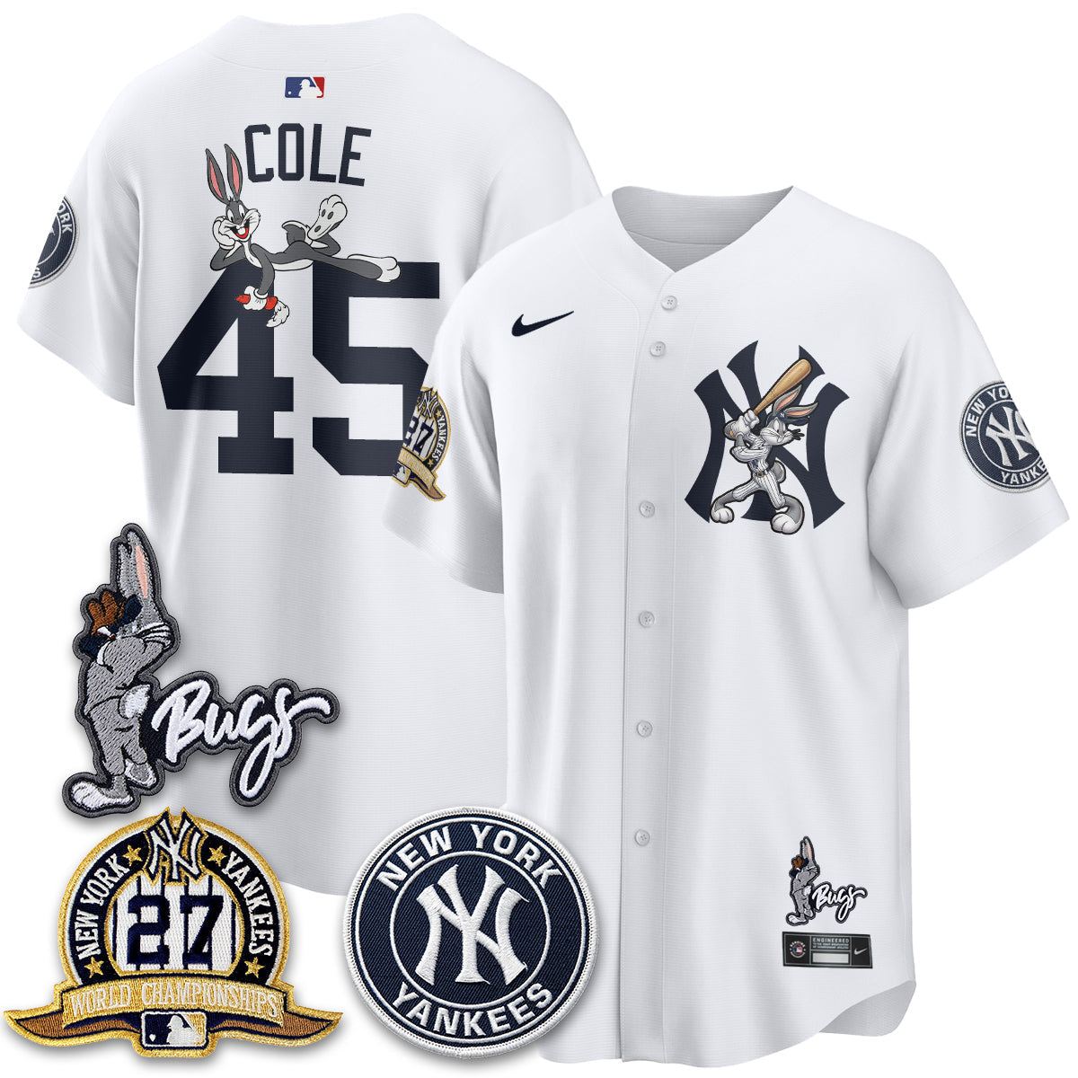 NYY Bunny Vapor Limited Jersey - Stitched (Tiktok)