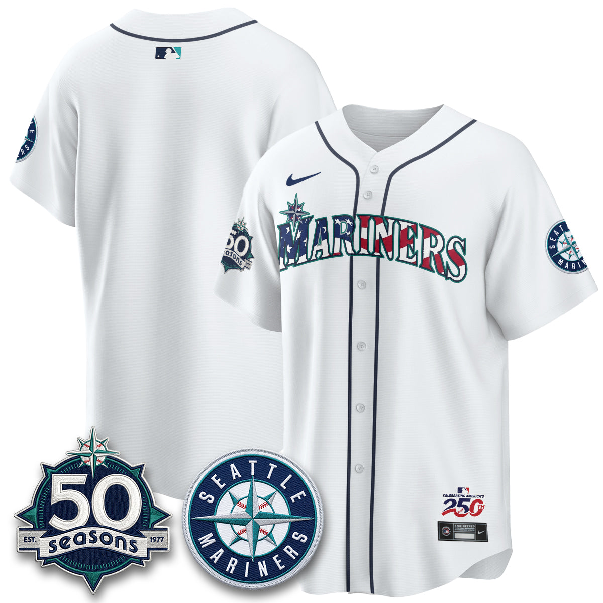 SEA Americana 2026 Vapor Limited Jersey - Stitched