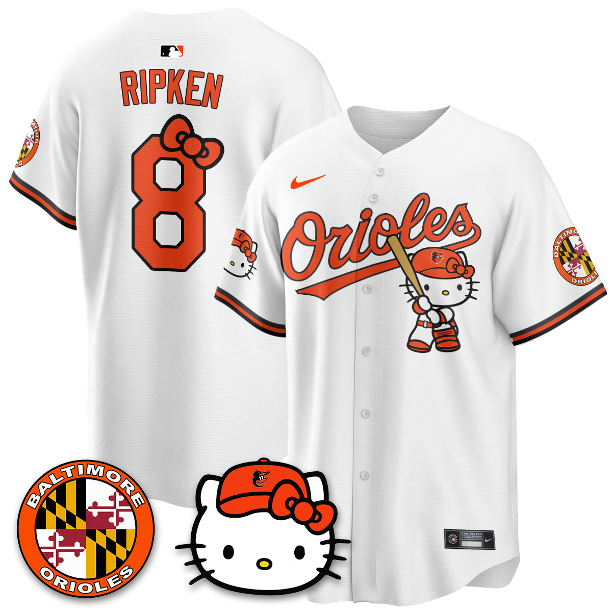 BAL x Meow Kitty Limited City Connect Jersey - Stitched