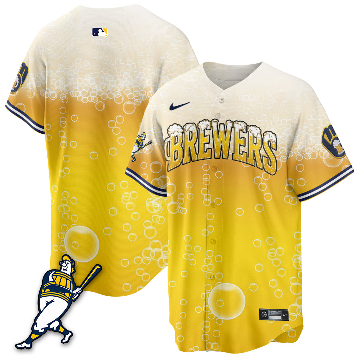 MIL "Pitcher & Pint" Navy Edition Vapor Limited Jersey - Stitched