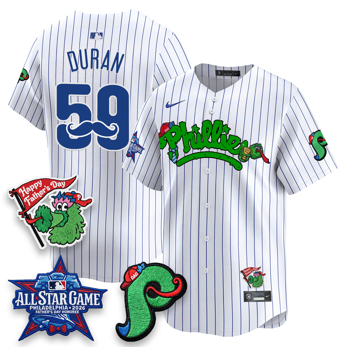 PHI Happy Father's Day Vapor Jersey - Stitched