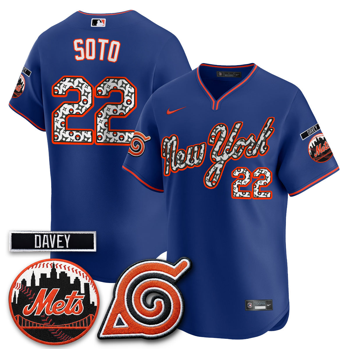 NYM x Naruto Nights 2026 Vapor Limited Jersey - All Stitched V2