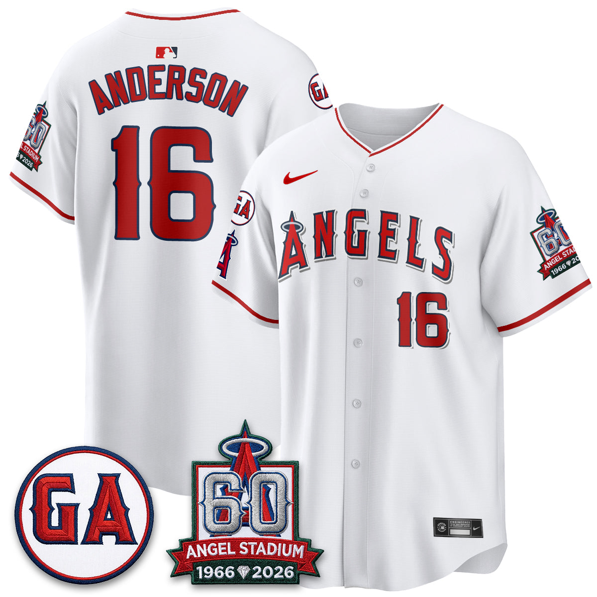 LAA 60th Anniversary Vapor Jersey - All Stitched V3