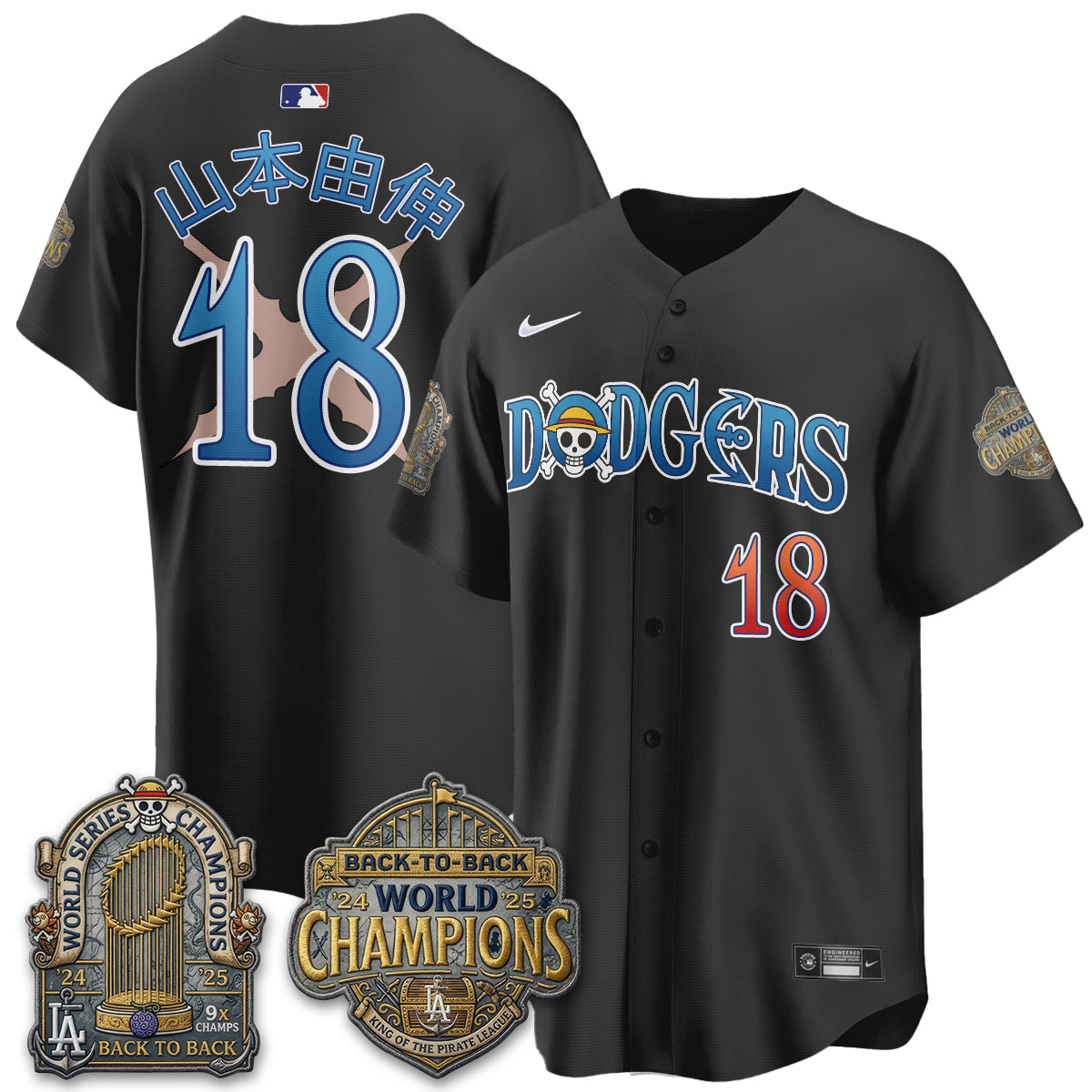 LAD Japanese Cartoon Vapor Limited Jersey - Stitched