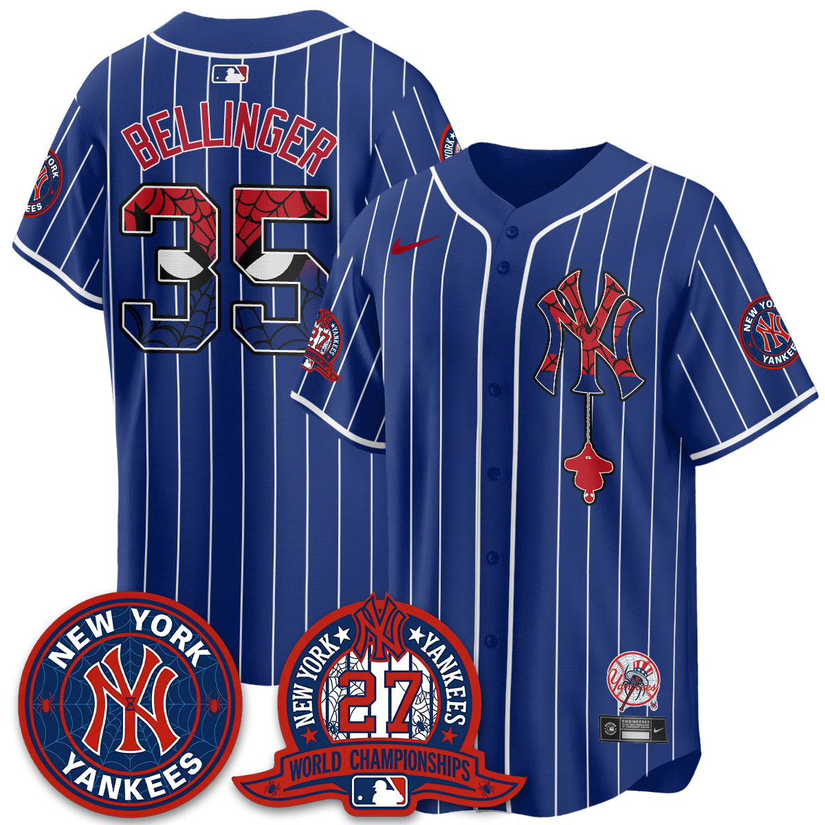 NYY x Web-Head 2026 Vapor Jersey - Printed
