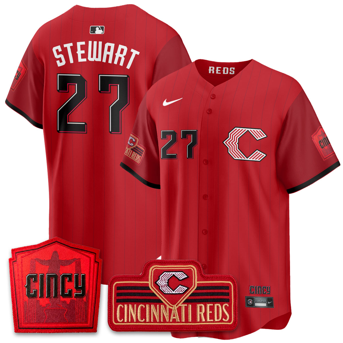 CIN 2026 City Connect Limited Premier Vapor Jersey V4 - Stitched
