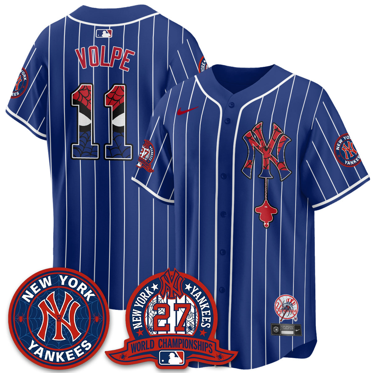 NYY x Web-Head 2026 Vapor Jersey - Printed