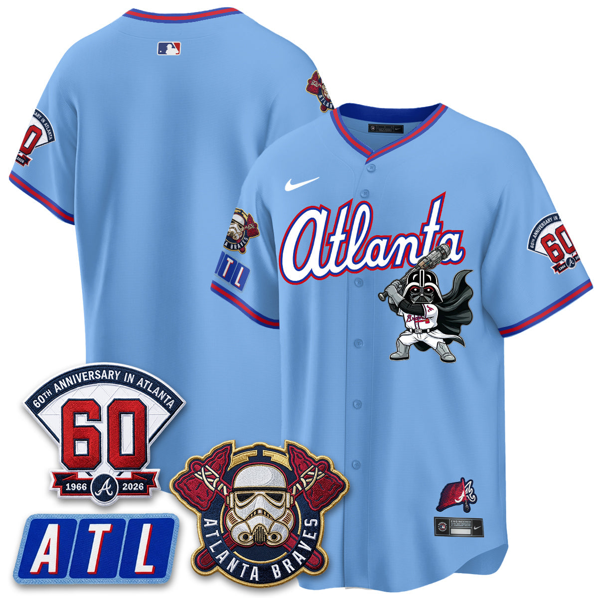 ATL x SW Vapor Limited Jersey - Stitched
